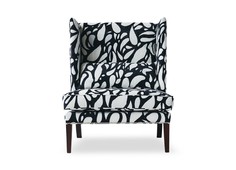 Кресло zebra by ali gulec (icon designe) черный 78x105x81 см.