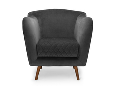 Кресло cool (myfurnish) серый 82.0x84.0x91.0 см.