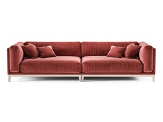 Диван case (the idea) красный 308x80x94 см.