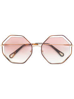 octagonal frame sunglasses Chloé Eyewear