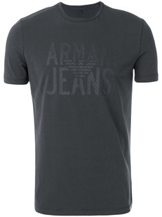 футболка с принтом логотипа Armani Jeans