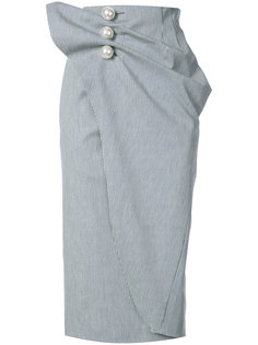 pearl wrap skirt Kimhekim
