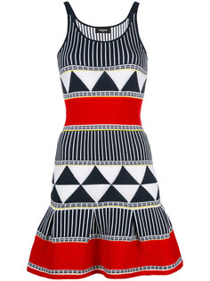 geometric panel knitted dress Dsquared2