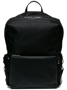 logo straps nylon backpack Fendi