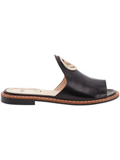 F logo mules Fendi