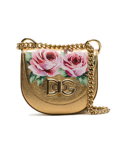 small floral saddle cross-body bag Dolce & Gabbana