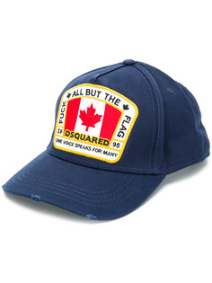 кепка с вышитым логотипом Dsquared2