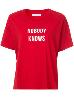 футболка Nobody Knows Nobody Denim