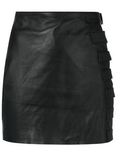 приталенная юбка с пряжками по бокам Manokhi