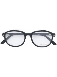 очки в квадратной оправе Tom Ford Eyewear
