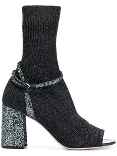 ботильоны sock fusion Miu Miu