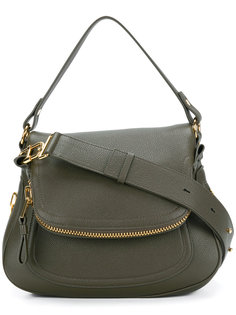foldover zipped shoulder bag Tom Ford