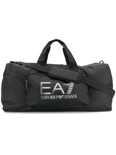 logo print holdall  Ea7 Emporio Armani