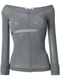 трикотажный топ с бретелькой  Helmut Lang