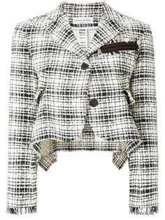 укороченный твидовый пиджак  Sonia Rykiel
