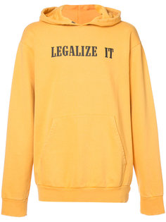 толстовка Legalize It с капюшоном Palm Angels