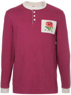 рубашка-поло с длинными рукавами с логотипом Kent & Curwen