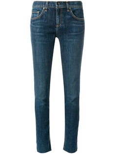 джинсы кроя слим с потертой отделкой Rag & Bone /Jean