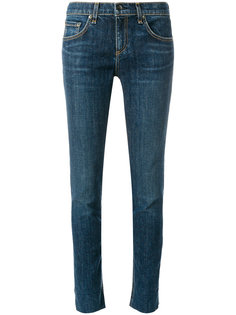 джинсы кроя слим с потертой отделкой Rag & Bone /Jean