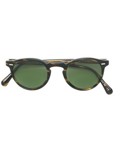 солнцезащитные очки Gregory Peck в круглой оправе Oliver Peoples