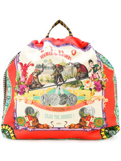 circus print backpack Etro