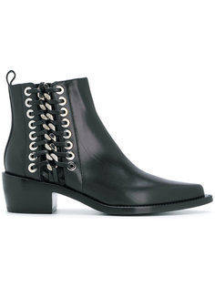 ботинки с цепочной отделкой Alexander McQueen