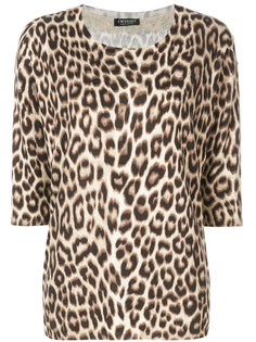 леопардовая блузка Twin-Set