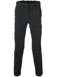 брюки с мятым эффектом Issey Miyake Men