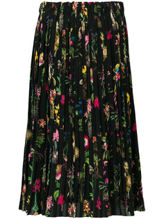 плиссированная юбка с цветочным принтом Nº21