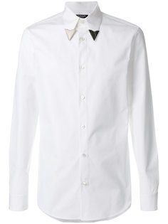 рубашка с металлической отделкой на воротнике Calvin Klein 205W39nyc