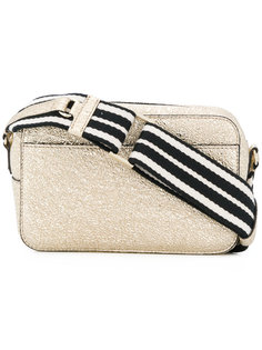 crackled effect shoulder bag Red Valentino