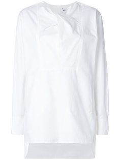 блузка с перекрученной деталью Carven
