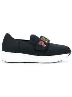кроссовки с логотипом  Prada