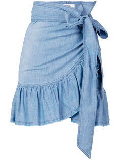 юбка с запахом и рюшами Isabel Marant Étoile