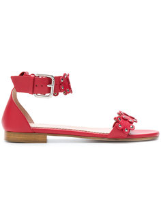 floral strap sandals Red Valentino