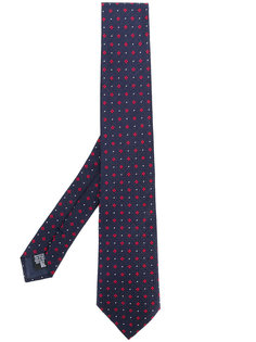 галстук с геометрическим принтом  Emporio Armani