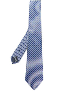 классический галстук в полоску  Emporio Armani