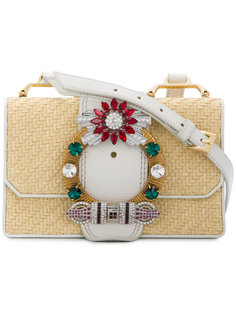 embellished shoulder bag Miu Miu