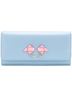 кошелек с логотипом Miu Miu