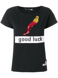 футболка Good Luck CHilli Love Moschino
