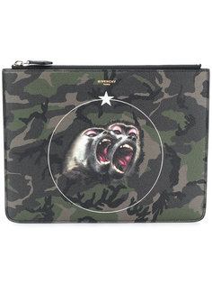 камуфляжный клатч Monkey Brothers Givenchy