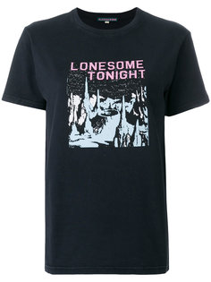 Lonesome Tonight print T-shirt Alexa Chung