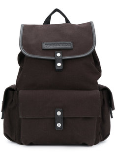 logo patch pocket backpack Dsquared2