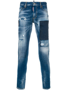 distressed Skinny jeans Dsquared2