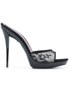 Passione slip on heeled sandals Maison Ernest