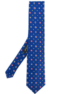 галстук с вышитым узором  Etro
