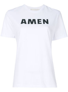 футболка с принтом-логотипом Amen