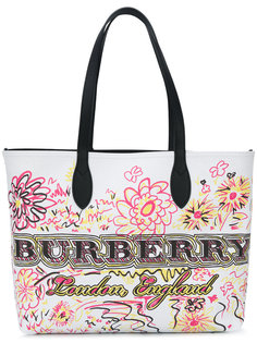 сумка-шоппер с принтом Burberry