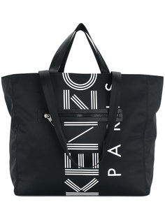 сумка-тоут с логотипом Kenzo