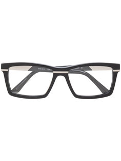 rectangle single-stripe glasses Cazal